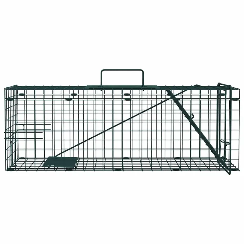Gyvūnų spąstai Žalia 61 x 20 x 21,5 cm Plienas