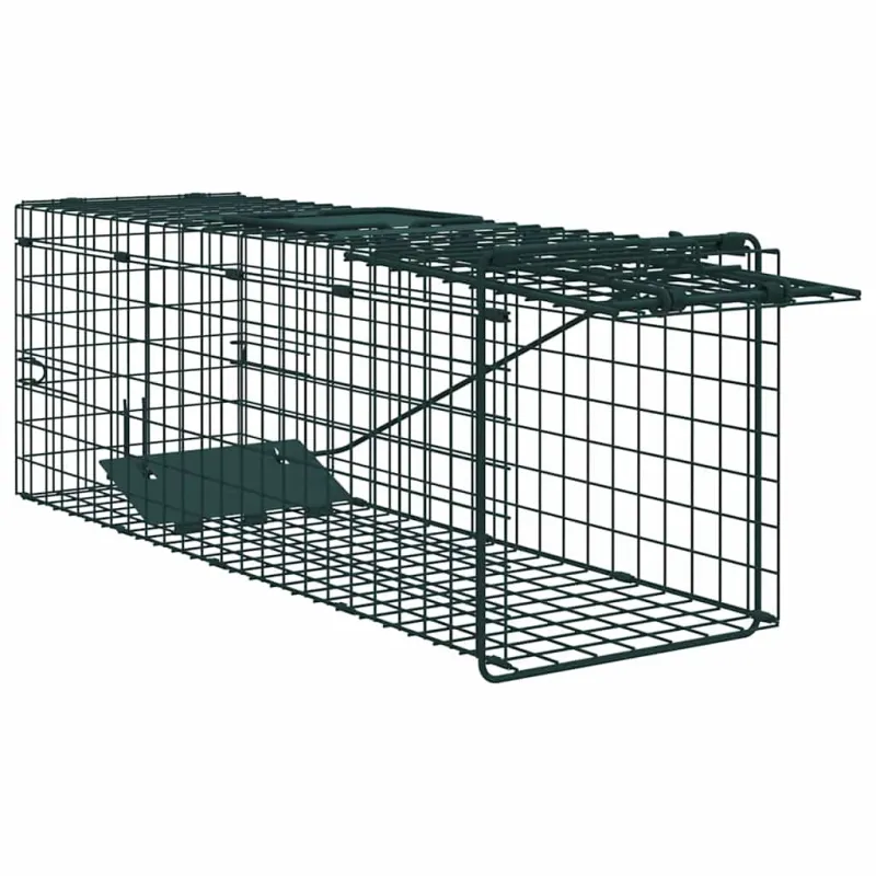 Gyvūnų spąstai Žalia 61 x 20 x 21,5 cm Plienas