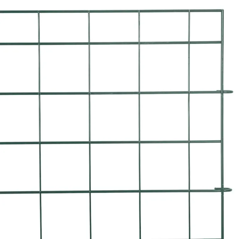 Tvenkinio tvoros rinkinys 5 pcs Žalia 100 x 50 cm Plienas