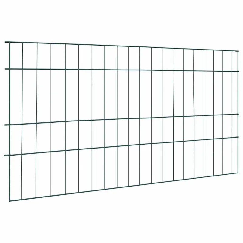 Tvenkinio tvoros rinkinys 5 pcs Žalia 100 x 50 cm Plienas