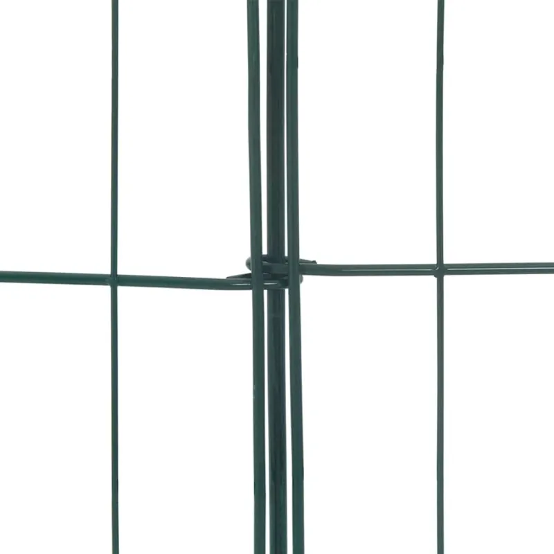 Tvenkinio tvoros rinkinys 5 pcs Žalia 100 x 50 cm Plienas