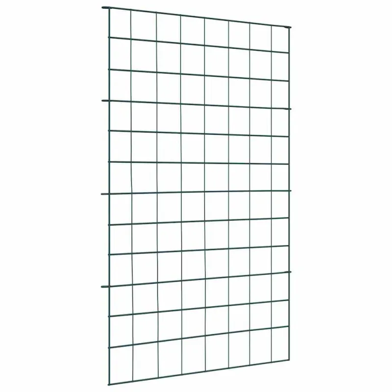 Tvenkinio tvoros rinkinys 8 pcs Žalia 50 x 80 cm Plienas