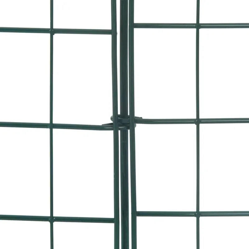Tvenkinio tvoros rinkinys 8 pcs Žalia 50 x 80 cm Plienas