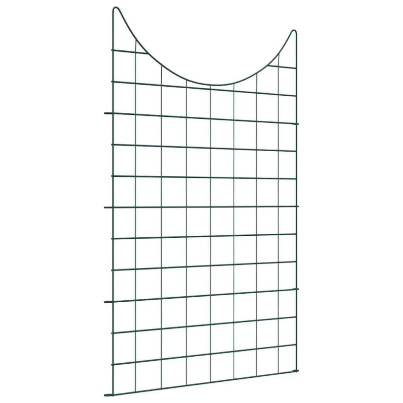 Tvenkinio tvoros rinkinys 8 pcs Žalia 50 x 80 cm Plienas