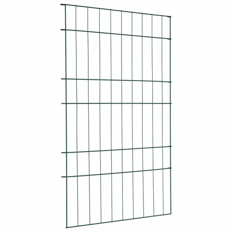 Tvenkinio tvoros rinkinys 8 pcs Žalia 50 x 80 cm Plienas