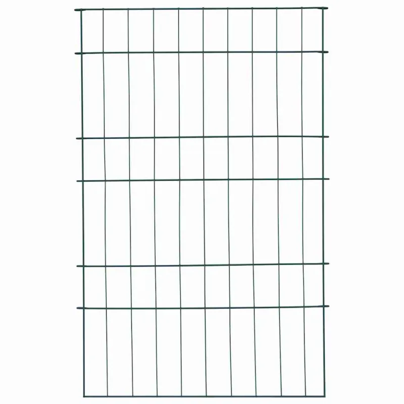 Tvenkinio tvoros rinkinys 8 pcs Žalia 50 x 80 cm Plienas