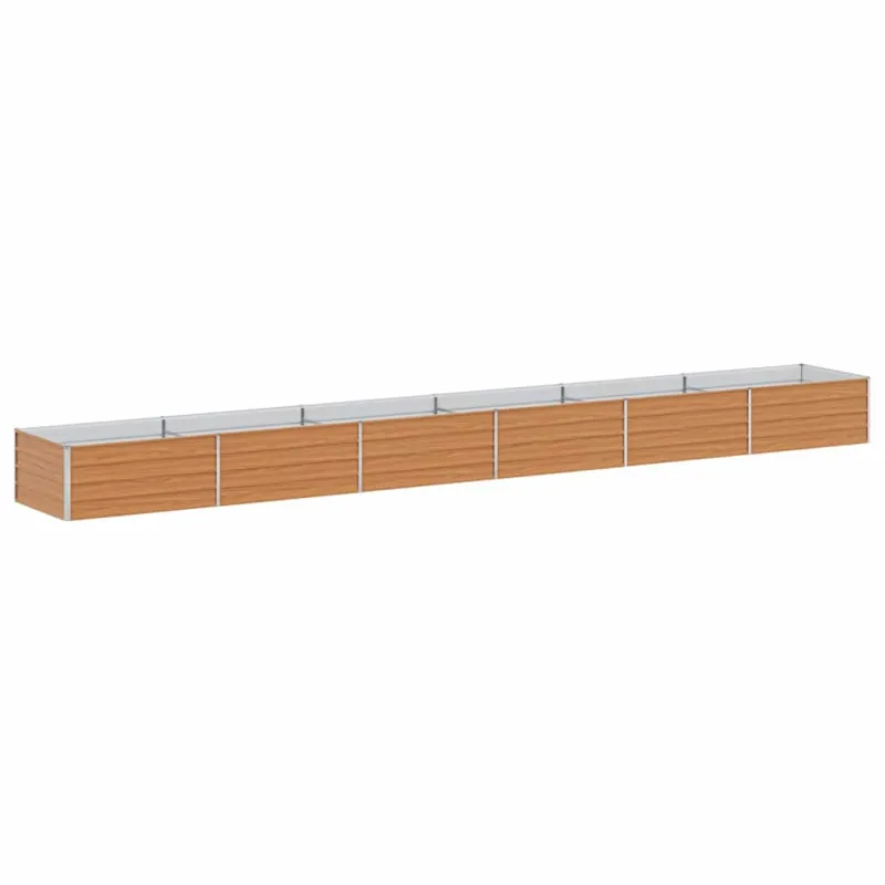 Paaukštinta sodo lova Šviesiai rudas 600 x 80 x 45 cm