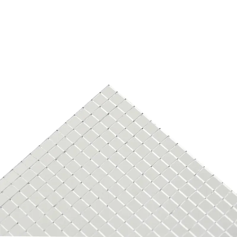 Veidrodis mozaikos plytelė 3 pcs Sidabro 30 x 30 cm Stiklas