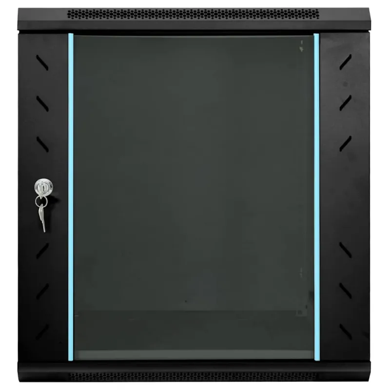 Tinklo spinta su saugykla Juoda 60 x 45 x 65 cm Plienas
