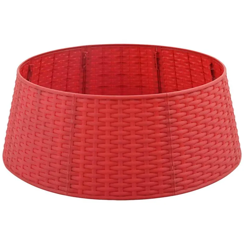 Kalėdųeglutėssijonas Raudona Ø 65 x 24 cm Plastmasė