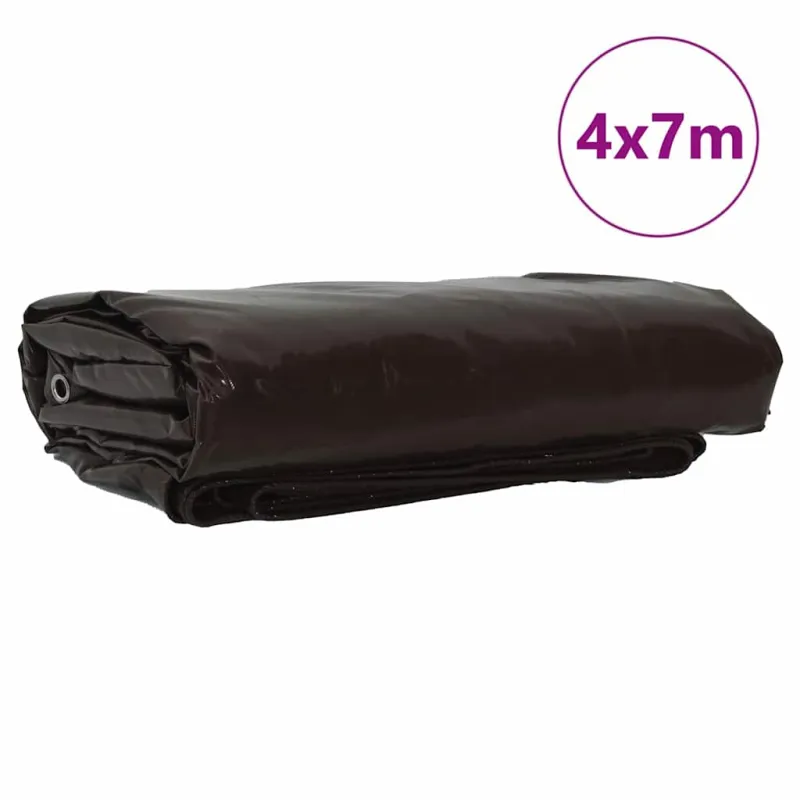 Tentinis audinys 650g / m² Ruda 4 x 7 m Drobė su PVC danga