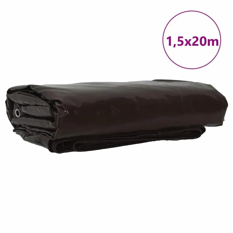 Tentinis audinys 650g / m² Ruda 1,5 x 20 m Drobė su PVC danga
