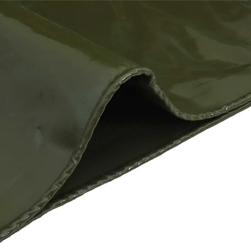 Tentinis audinys 650g / m² Alyvuogių žalia 1,5 x 10 m