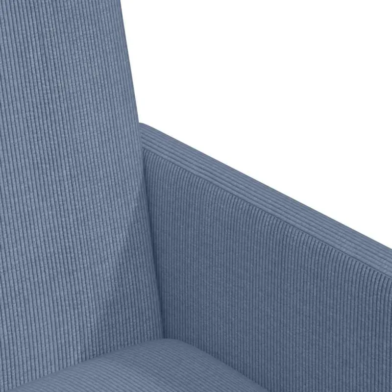 Valgomojo Kėdės su Ratukais 2 pcs Mėlyna 57 x 66 x 94 cm