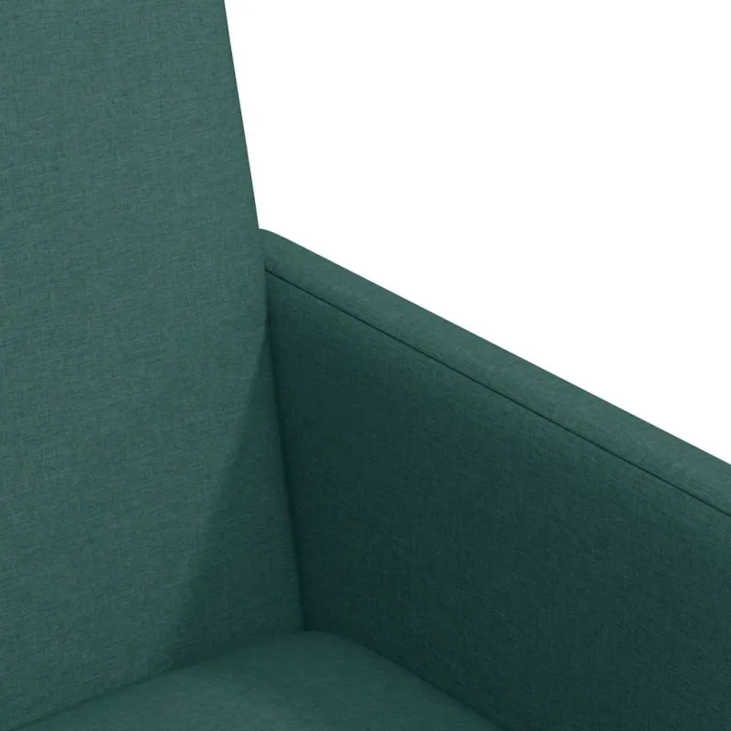 Valgomojo Kėdės su Ratukais 2 pcs Tamsiai žalia 57 x 66 x 94 cm