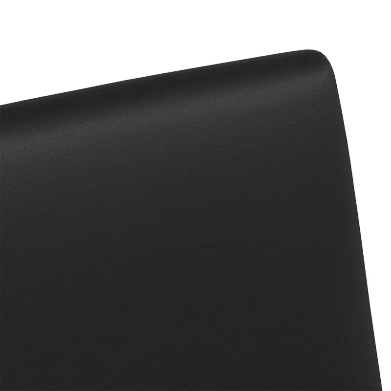 Valgomojo Kėdės su Ratukais 2 pcs Juoda 57 x 66 x 94 cm