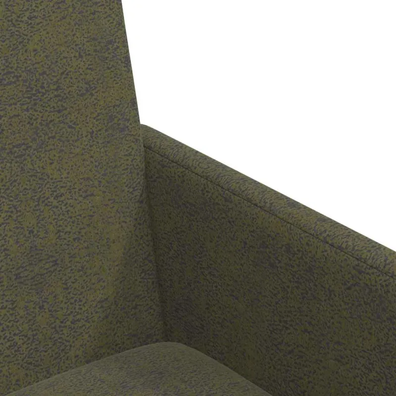 Valgomojo Kėdės su Ratukais 2 pcs Armijos žalia 57 x 66 x 94 cm