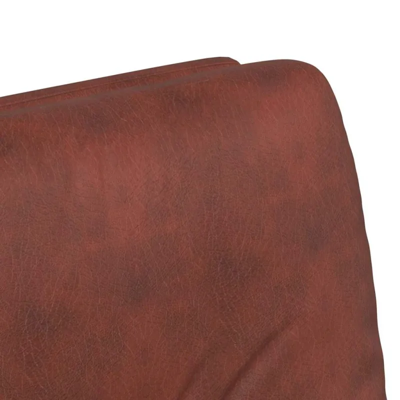Valgomojo Kėdės su Ratukais 2 pcs Blizgiai ruda 57 x 67 x 95 cm