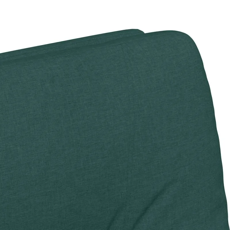 Valgomojo Kėdės su Ratukais 2 pcs Tamsiai žalia 57 x 67 x 95 cm