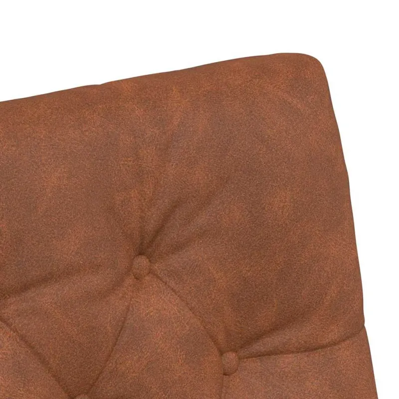 Valgomojo Kėdės su Ratukais 2 pcs Ruda 58 x 67 x 97 cm