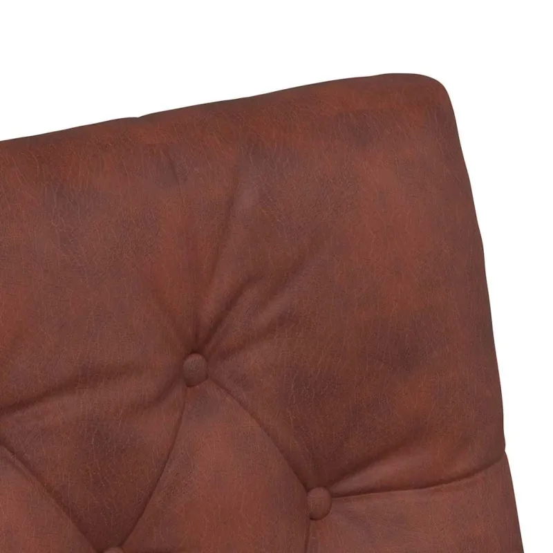 Valgomojo Kėdės su Ratukais 2 pcs Blizgiai ruda 58 x 67 x 97 cm