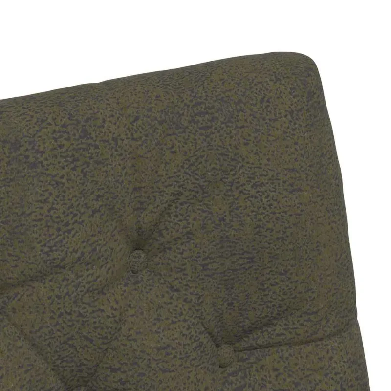 Valgomojo Kėdės su Ratukais 2 pcs Armijos žalia 58 x 67 x 97 cm