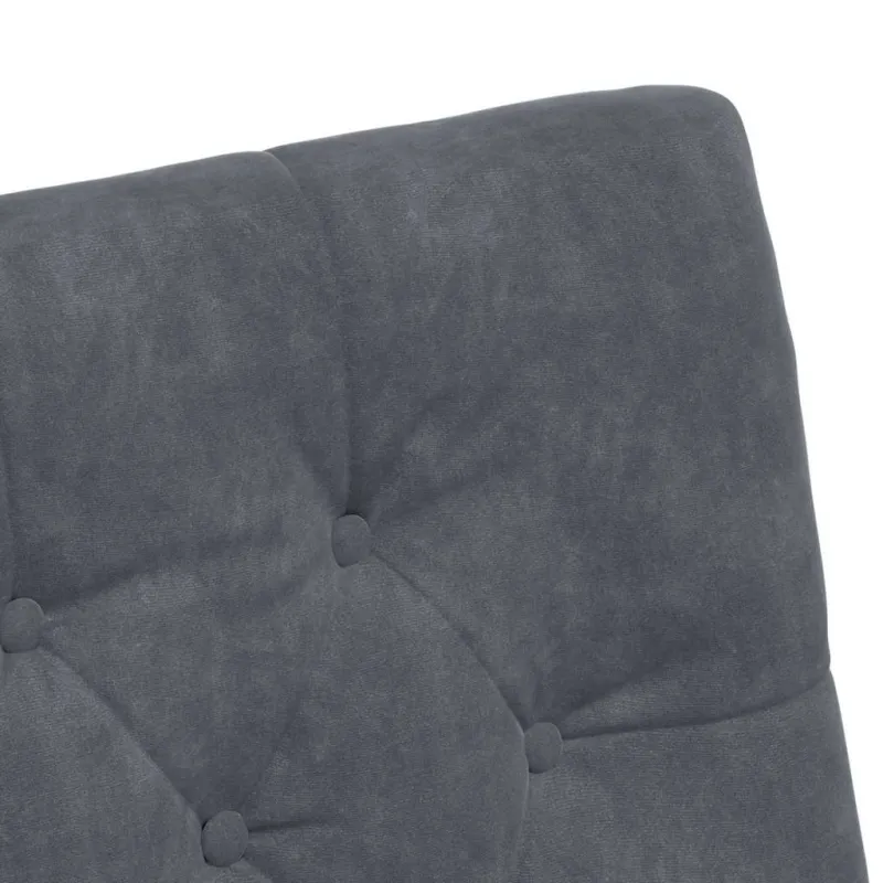 Valgomojo Kėdės su Ratukais 2 pcs Tamsiai pilka 58 x 67 x 97 cm