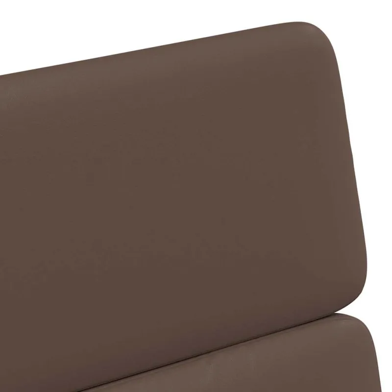 Valgomojo Kėdės su Ratukais 2 pcs Ruda 58 x 65 x 98 cm