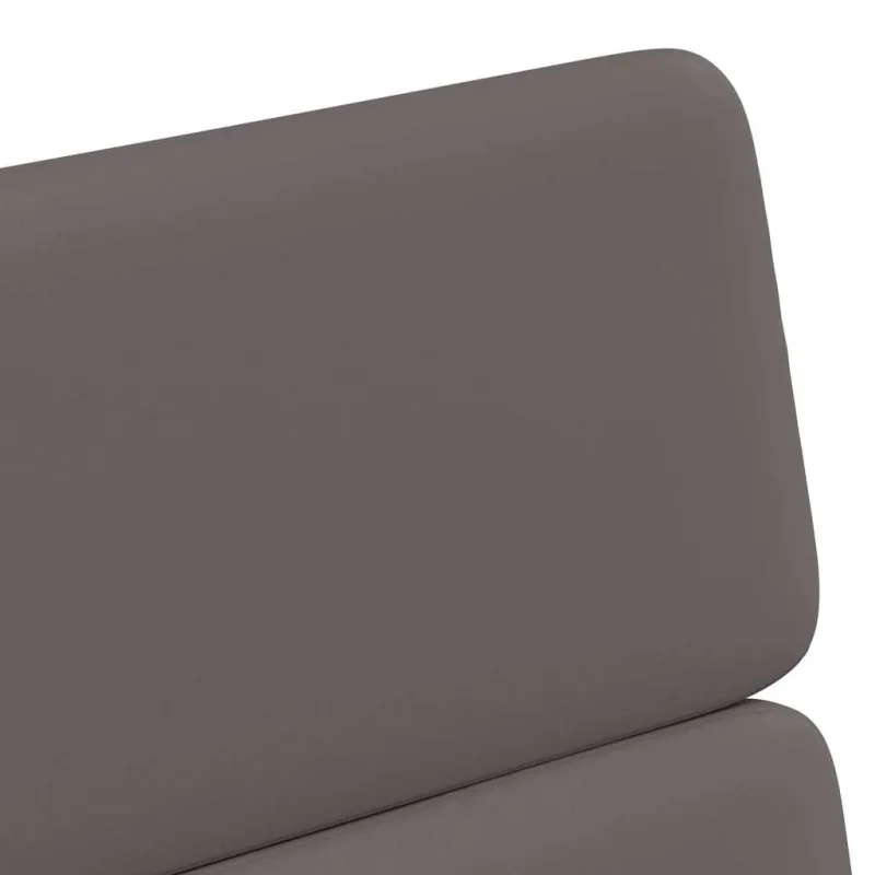 Valgomojo Kėdės su Ratukais 2 pcs Pilka 58 x 65 x 98 cm
