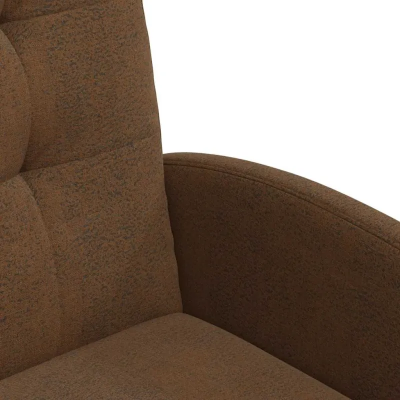 Valgomojo Kėdės su Ratukais 2 pcs Ruda 58 x 67 x 97 cm