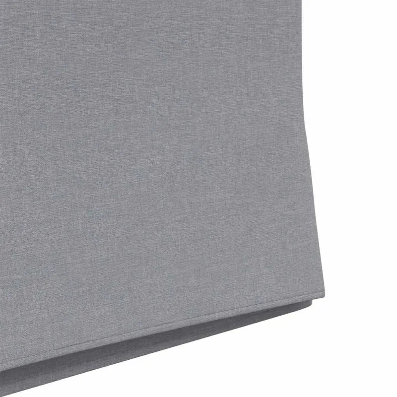 Valgomojo kėdės 2 pcs Šviesiai pilka 57 x 67 x 95 cm audinys