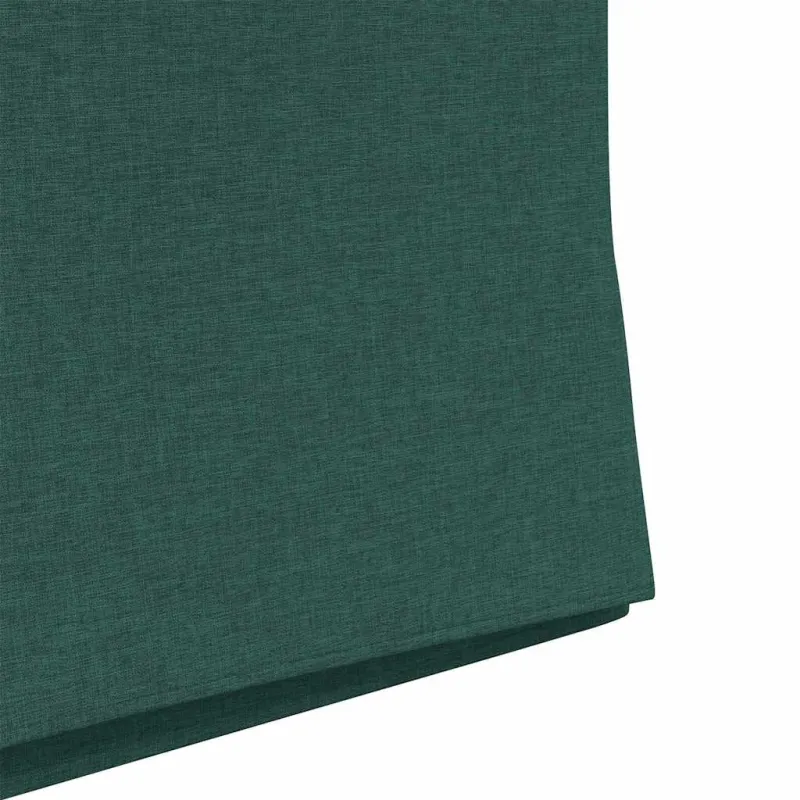 Valgomojo kėdės 2 pcs Tamsiai žalia 57 x 67 x 95 cm audinys