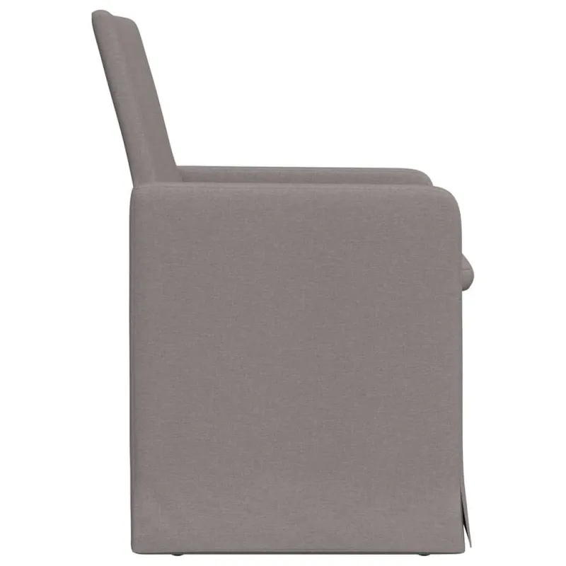 Valgomojo kėdės 2 pcs Tortora 57 x 67 x 95 cm audinys