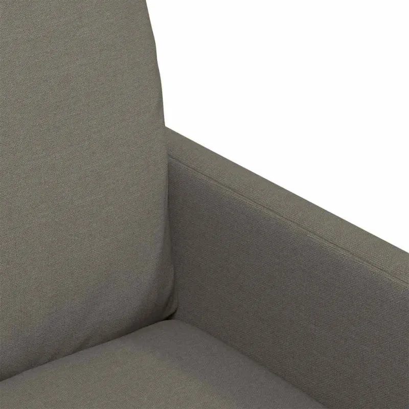 Valgomojo kėdės 2 pcs Šviesiai pilka 57 x 67 x 98 cm Linas