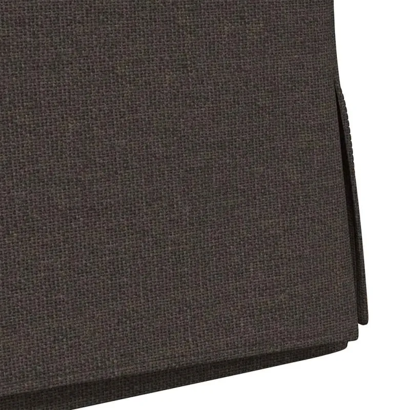 Valgomojo kėdės 2 pcs Tamsiai pilka 57 x 67 x 98 cm Linas
