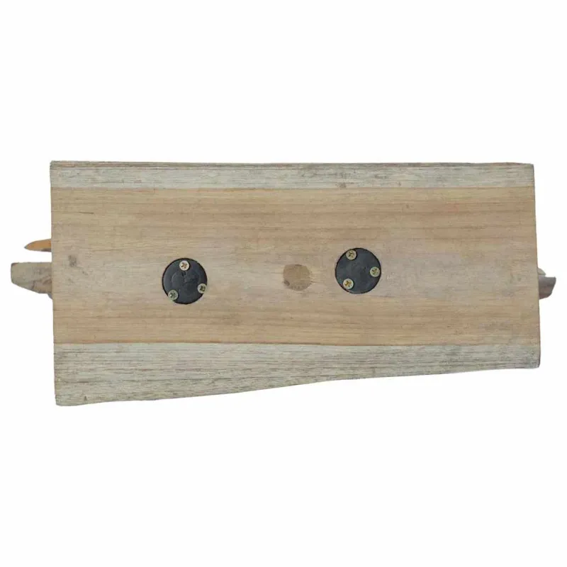 Kalėdų žvaigždė Ruda 43,5 x 13,5 x 59 cm Kieto teka medžio