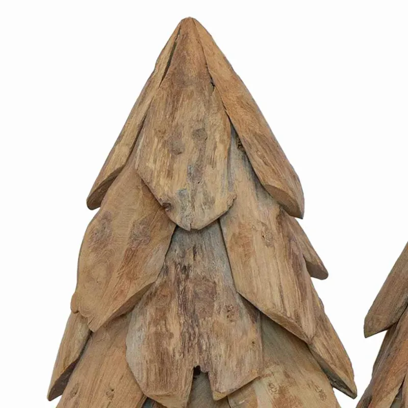 Kalėdų eglutė s stovu 3 pcs Ruda Tikmedžio masyvas