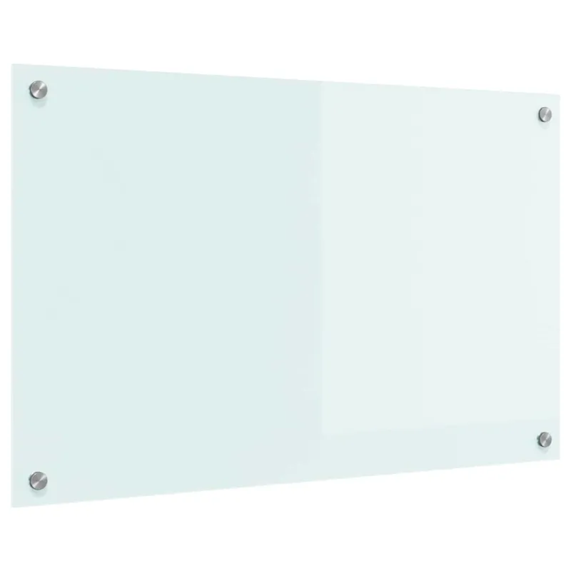 Virtuvės atbraila Pienas 80 x 50 cm grūdintas stiklas