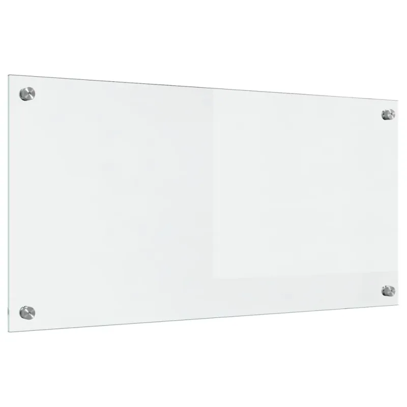 Virtuvės atbraila Skaidrus 80 x 40 cm grūdintas stiklas