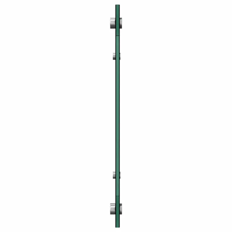 Virtuvės atbraila Juoda 70 x 40 cm grūdintas stiklas