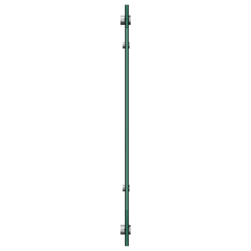 Virtuvės atbraila Juoda 80 x 50 cm grūdintas stiklas