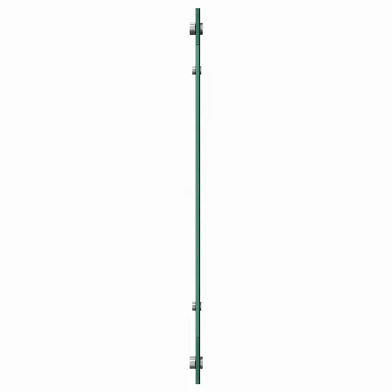 Virtuvės atbraila Juoda 80 x 60 cm grūdintas stiklas