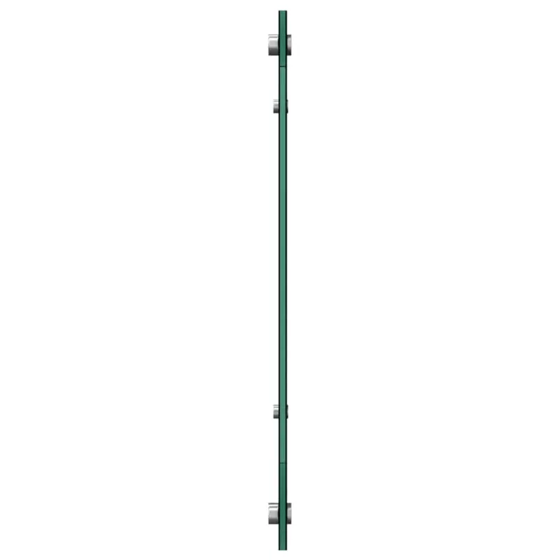 Virtuvės atbraila Juoda 90 x 50 cm grūdintas stiklas