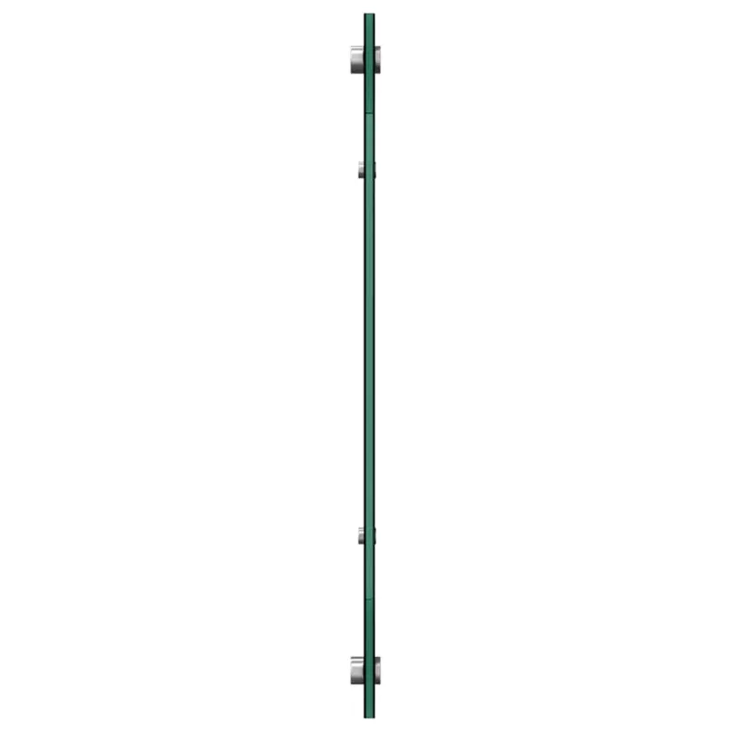 Virtuvės atbraila Juoda 100 x 50 cm grūdintas stiklas