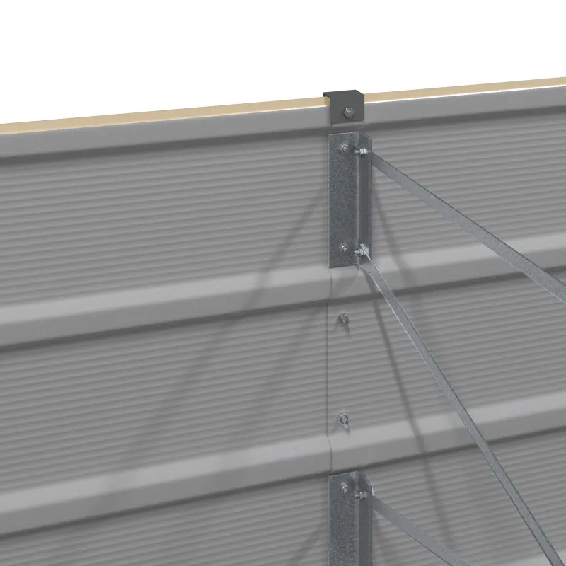 Lovelis Ivory 195 x 50 x 75 cm Cinkuota plienas