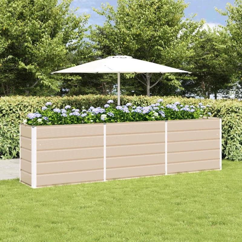 Lovelis Ivory 290 x 90 x 75 cm Cinkuota plienas