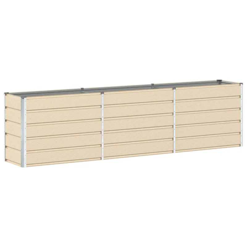 Lovelis Ivory 290 x 90 x 75 cm Cinkuota plienas
