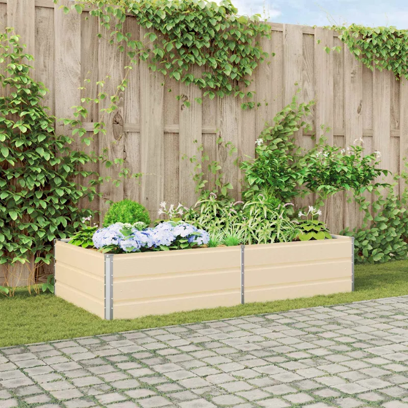 Lovelis Ivory 195 x 100 x 45 cm Cinkuota plienas