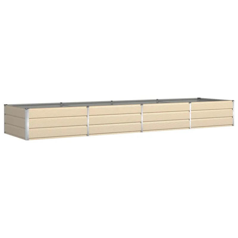 Lovelis Ivory 385 x 100 x 45 cm Cinkuota plienas