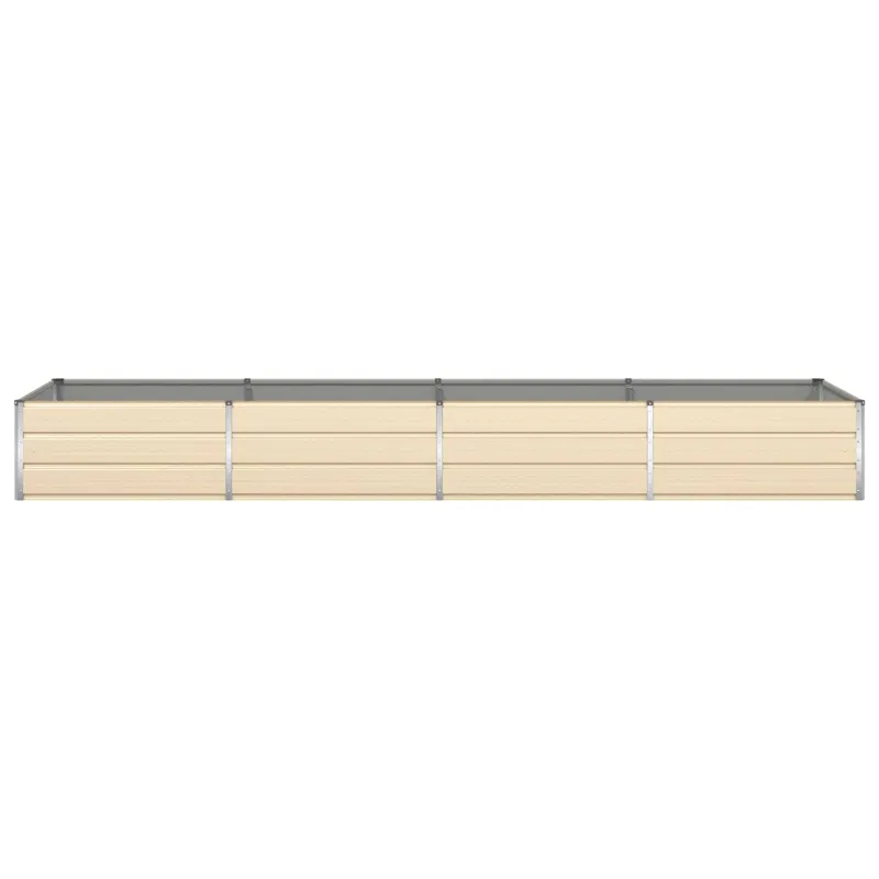 Lovelis Ivory 385 x 100 x 45 cm Cinkuota plienas